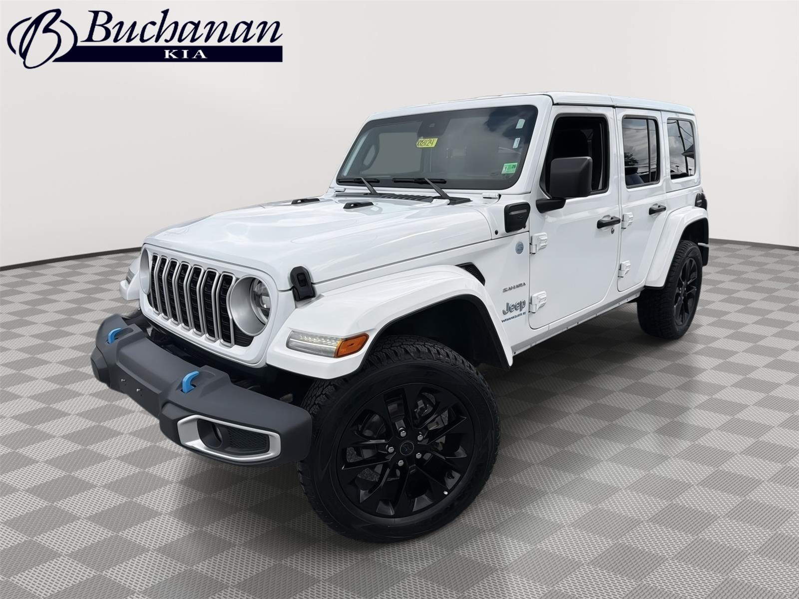 Bright White Clearcoat 2024 Jeep Wrangler 4xe SUV / Crossover Four-Wheel Drive 8-Speed Automatic