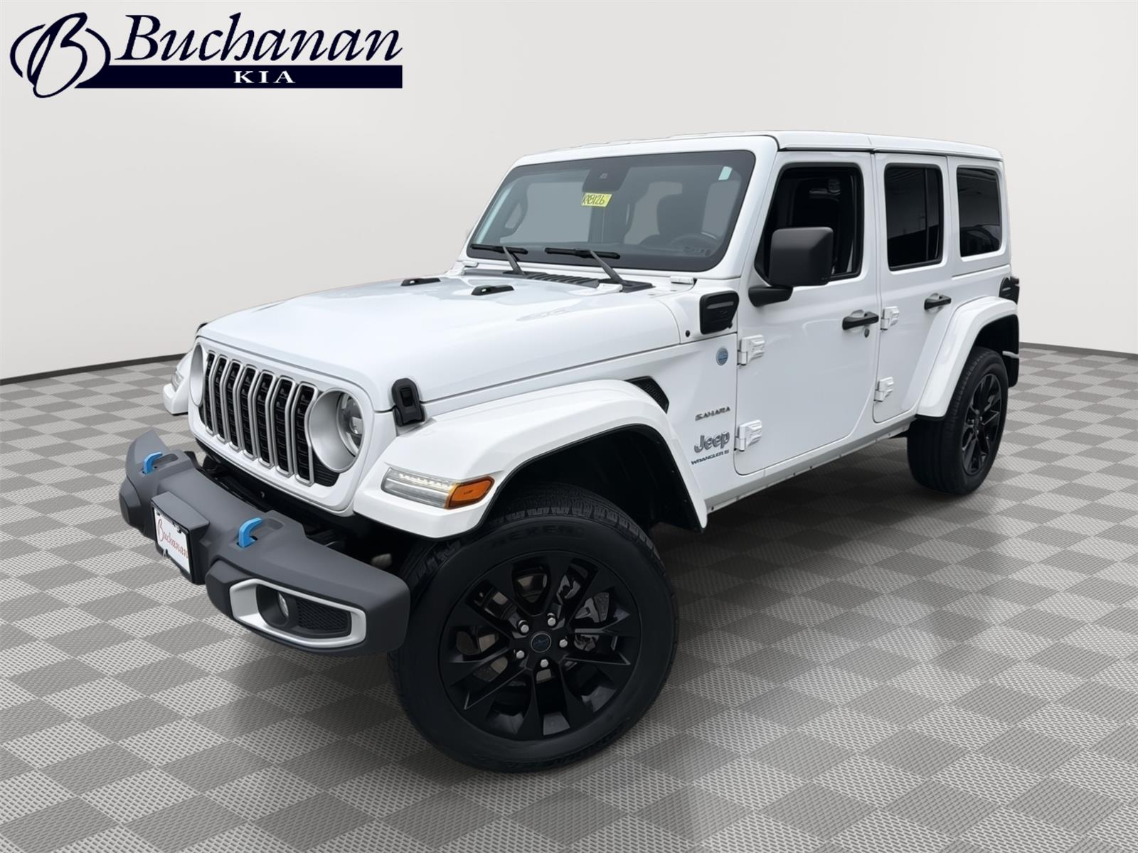 Bright White Clearcoat 2024 Jeep Wrangler 4xe SUV / Crossover Four-Wheel Drive 8-Speed Automatic