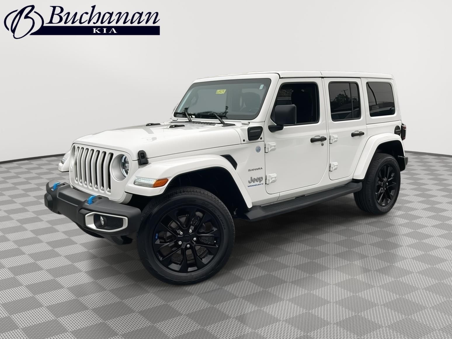 Bright White Clearcoat 2023 Jeep Wrangler 4xe SUV / Crossover Four-Wheel Drive 8-Speed Automatic