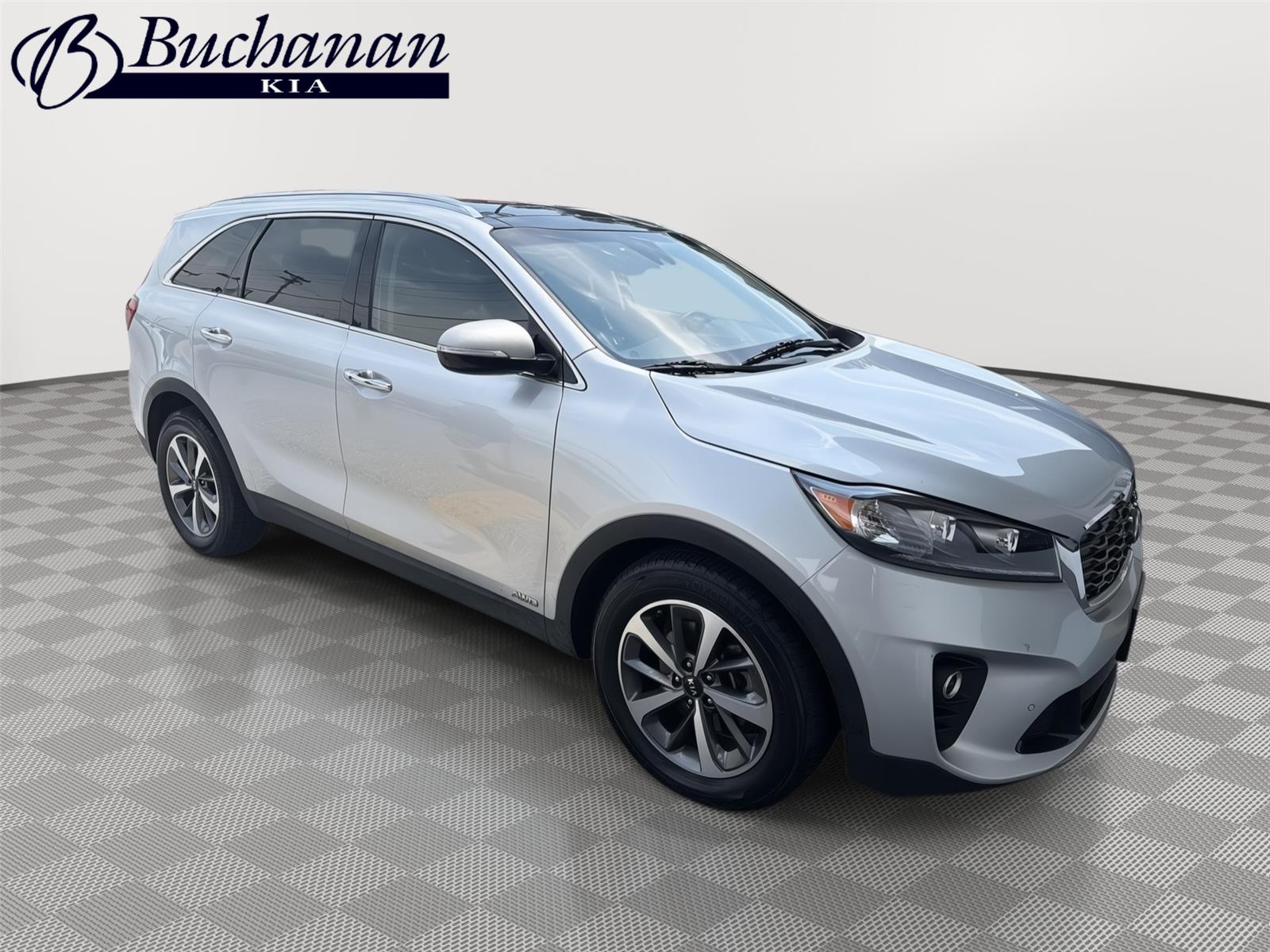 Sparkling Silver 2019 Kia Sorento SUV / Crossover All-Wheel Drive Automatic