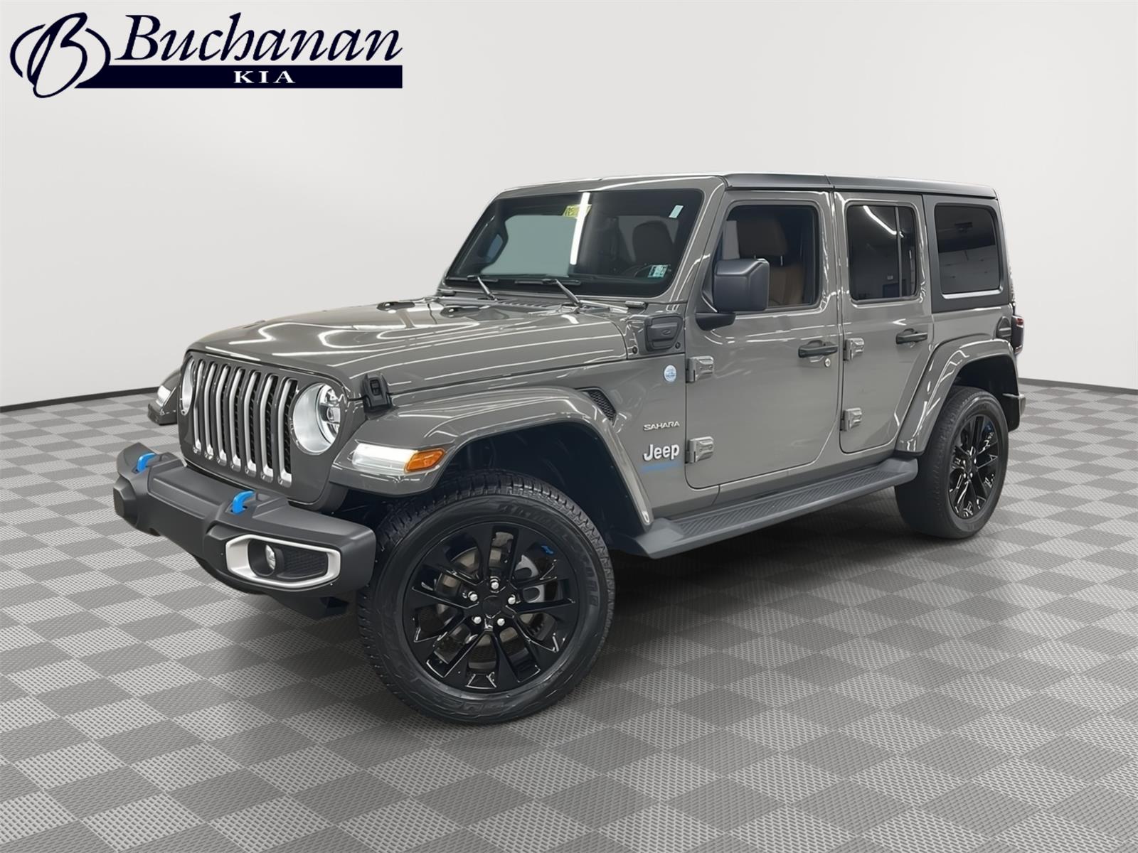 Sting-Gray Clearcoat 2023 Jeep Wrangler 4xe SUV / Crossover Four-Wheel Drive 8-Speed Automatic