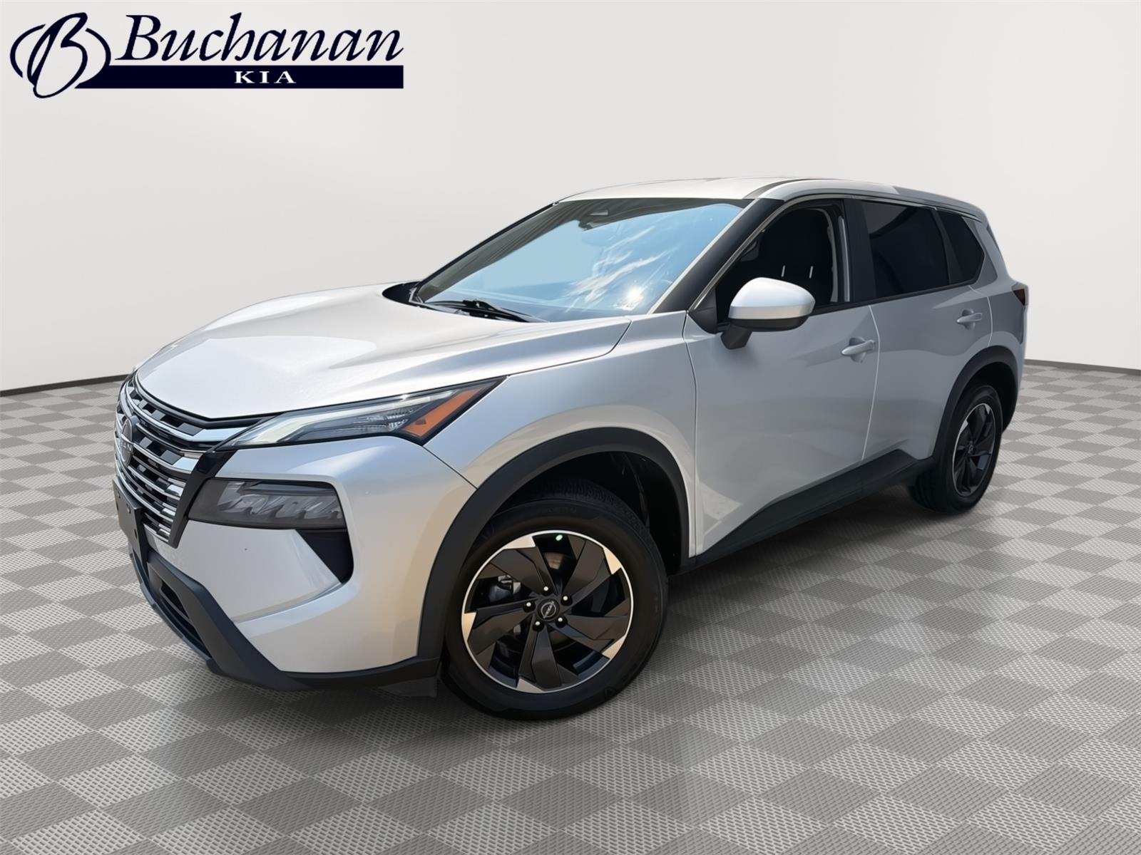 Brilliant Silver Metallic 2024 Nissan Rogue SUV / Crossover All-Wheel Drive Continuously Variable Transmission