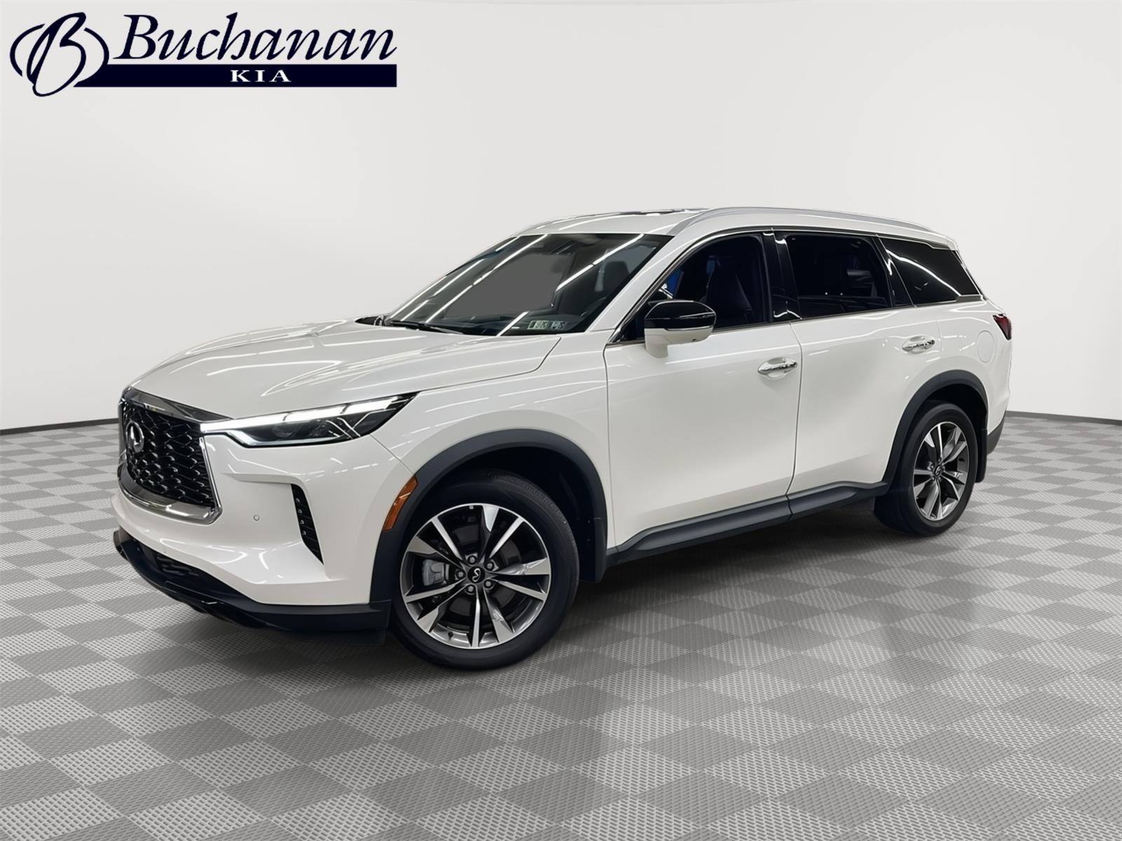 Majestic White 2023 INFINITI QX60 SUV / Crossover All-Wheel Drive Automatic
