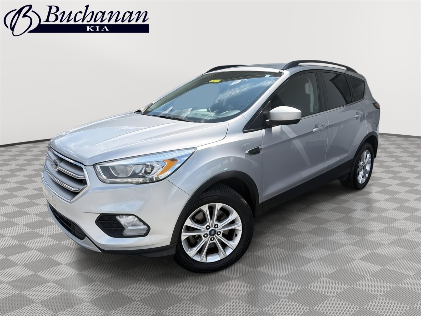 Ingot Silver Metallic 2017 Ford Escape SUV / Crossover All-Wheel Drive 6-Speed Automatic