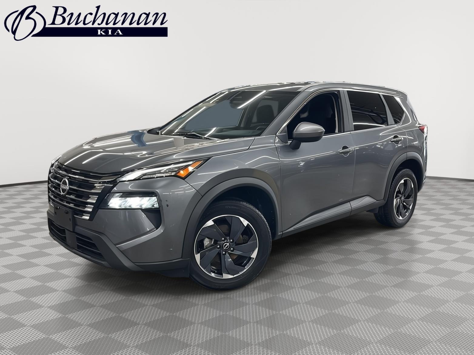 Gray (Gun Metallic) 2024 Nissan Rogue SUV / Crossover All-Wheel Drive Continuously Variable Transmission