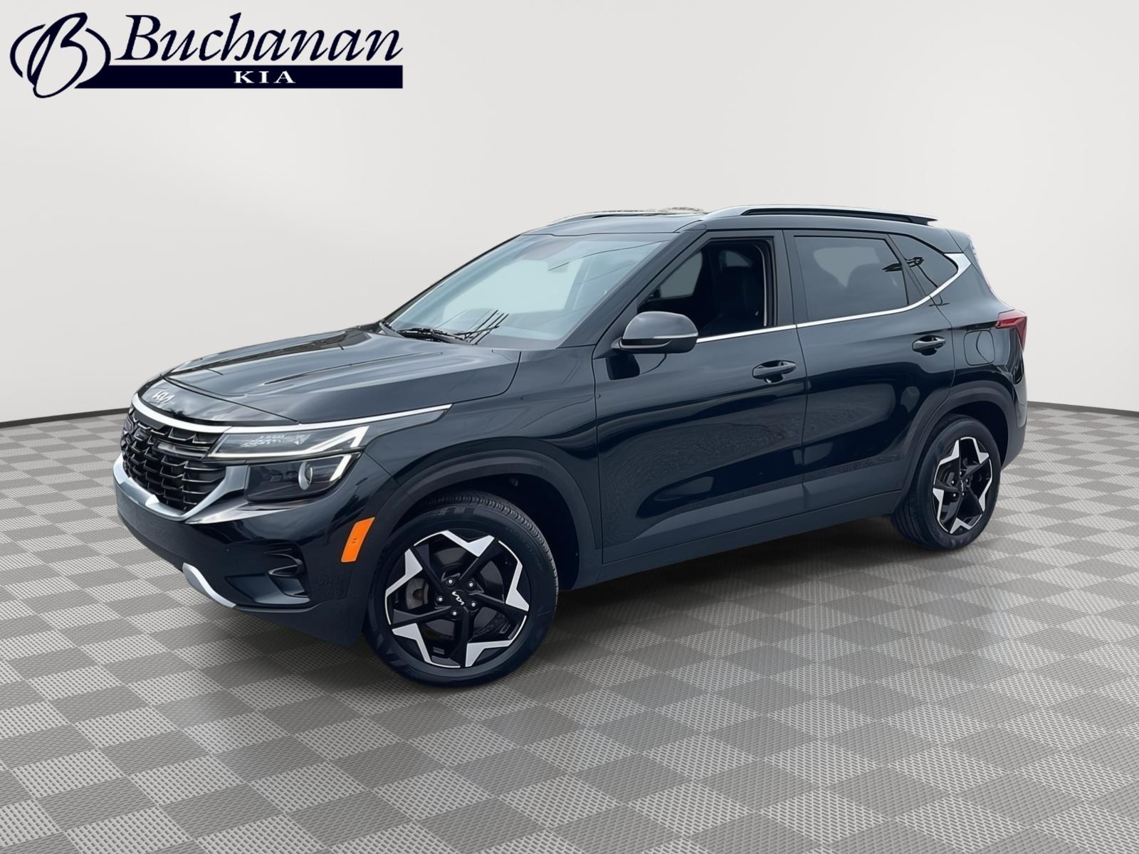 Fusion Black 2024 Kia Seltos SUV / Crossover All-Wheel Drive Continuously Variable Transmission