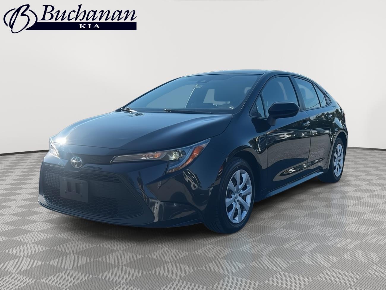 Black Sand Pearl 2022 Toyota Corolla Sedan Front-Wheel Drive Continuously Variable Transmission