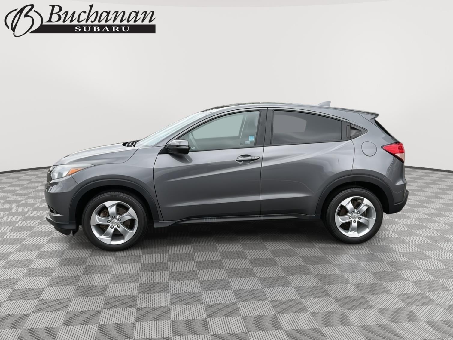 Gray (Modern Steel Metallic) 2017 Honda HR-V SUV / Crossover All-Wheel Drive Continuously Variable Transmission