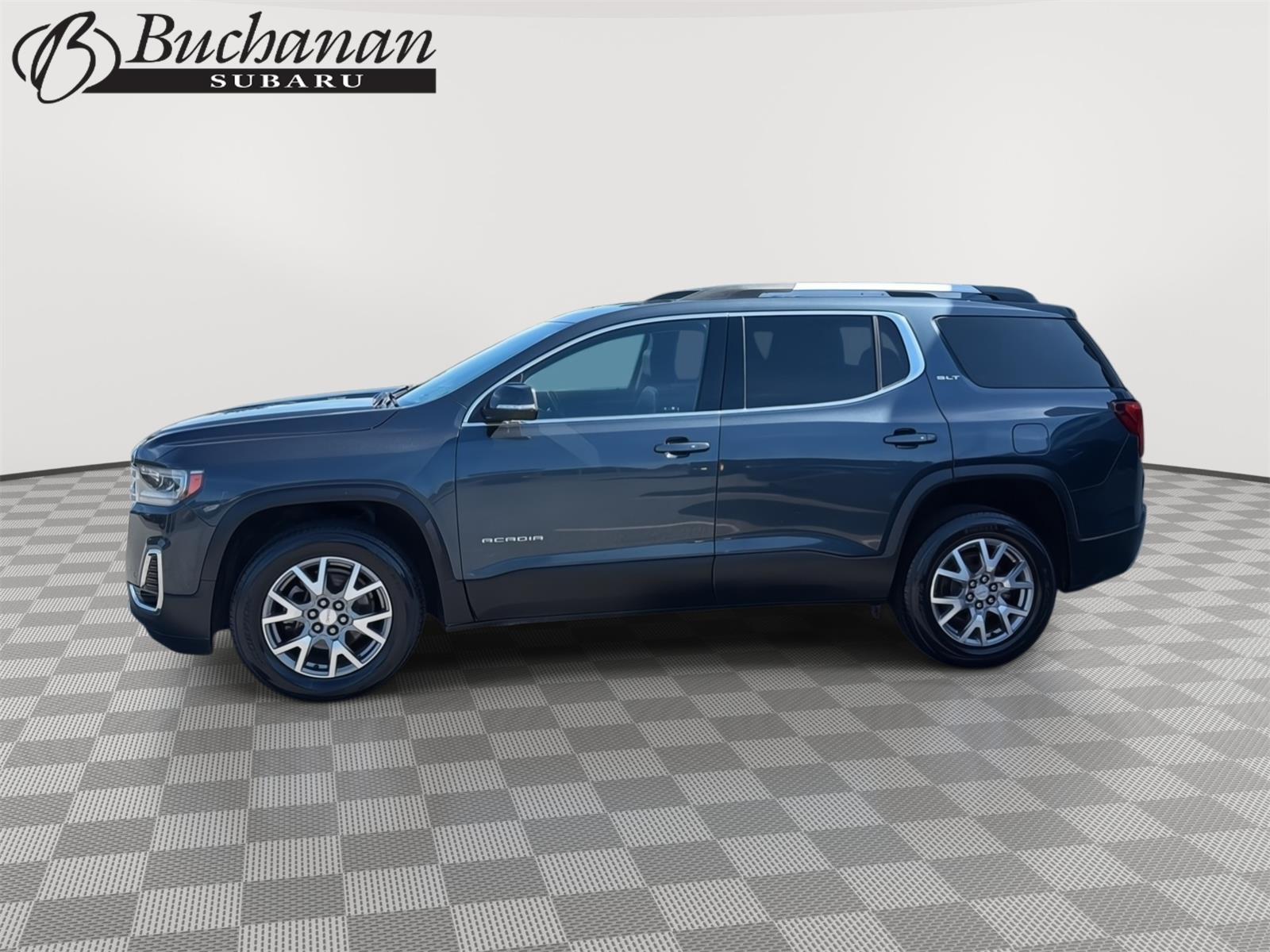 Gray (Dark Sky Metallic) 2020 GMC Acadia SUV / Crossover Front-Wheel Drive 9-Speed Automatic