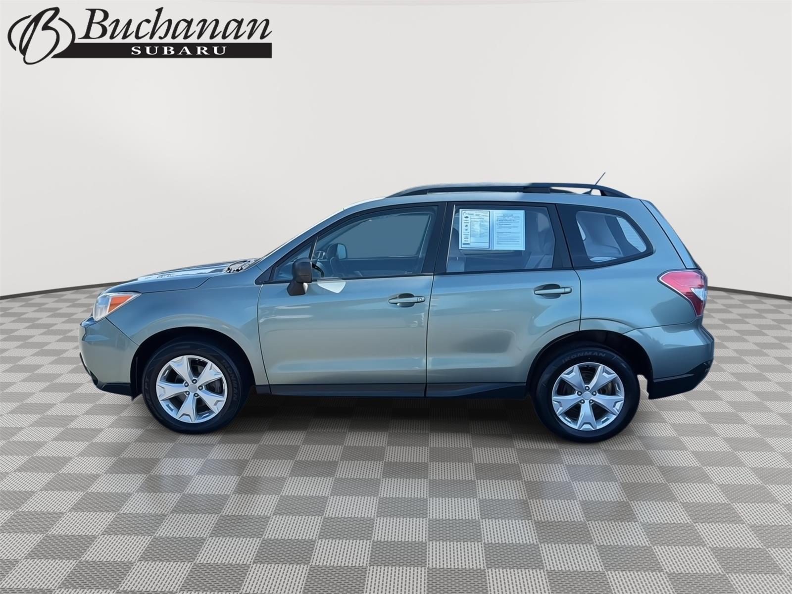Jasmine Green Metallic 2015 Subaru Forester SUV / Crossover All-Wheel Drive Continuously Variable Transmission