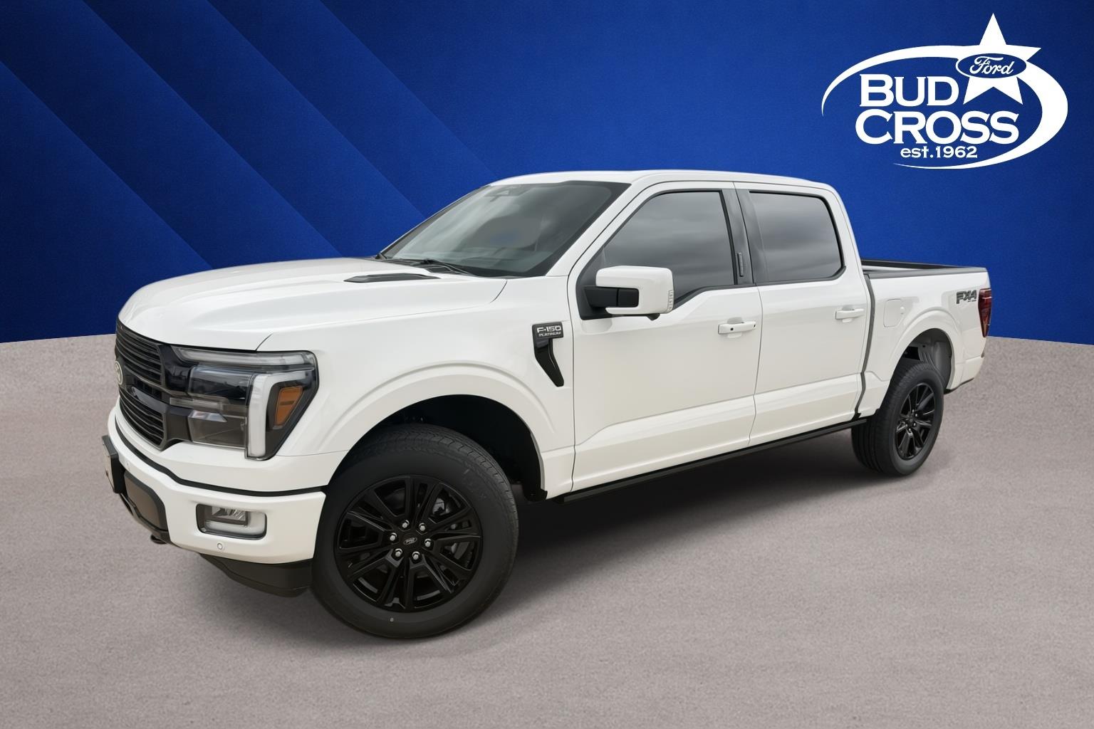 Star White Metallic Tri-Coat 2026 Ford F-150 Pickup Truck Four-Wheel Drive Automatic