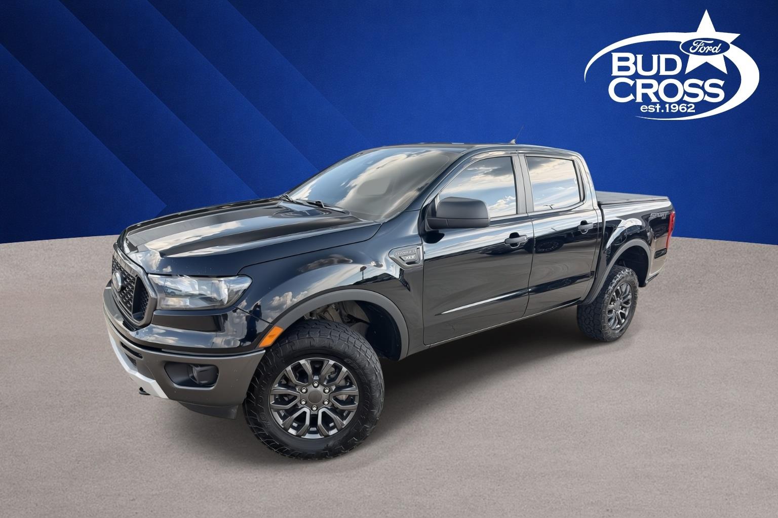 Shadow Black 2021 Ford Ranger Pickup Truck Four-Wheel Drive Automatic