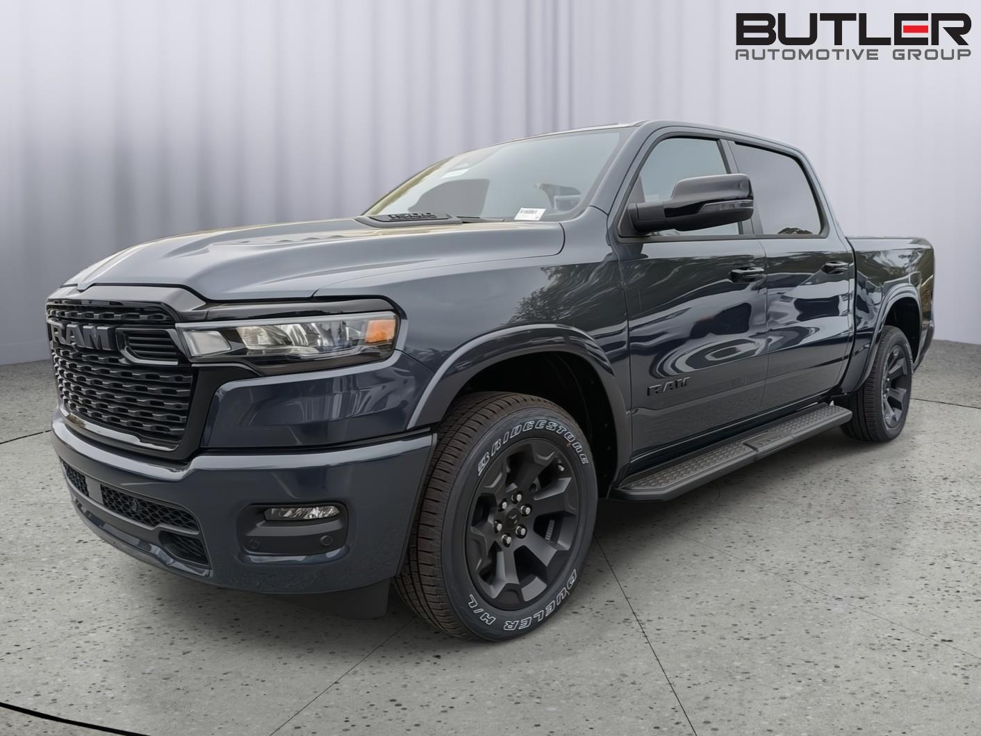 PCG Forged Blue Metallic 2026 RAM 1500 Big Horn Crew Cab 4WD Pickup Truck Four-Wheel Drive 8-Speed Automatic