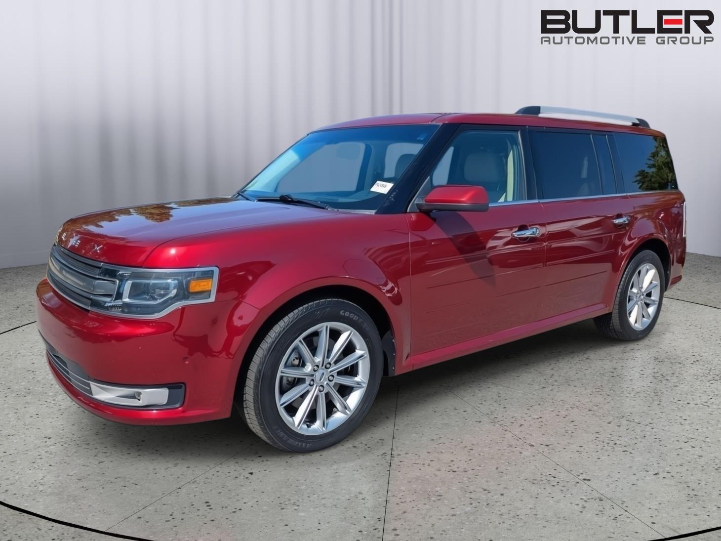 Ruby Red Metallic Tinted Clearcoat 2019 Ford Flex Limited FWD SUV / Crossover Front-Wheel Drive 6-Speed Automatic
