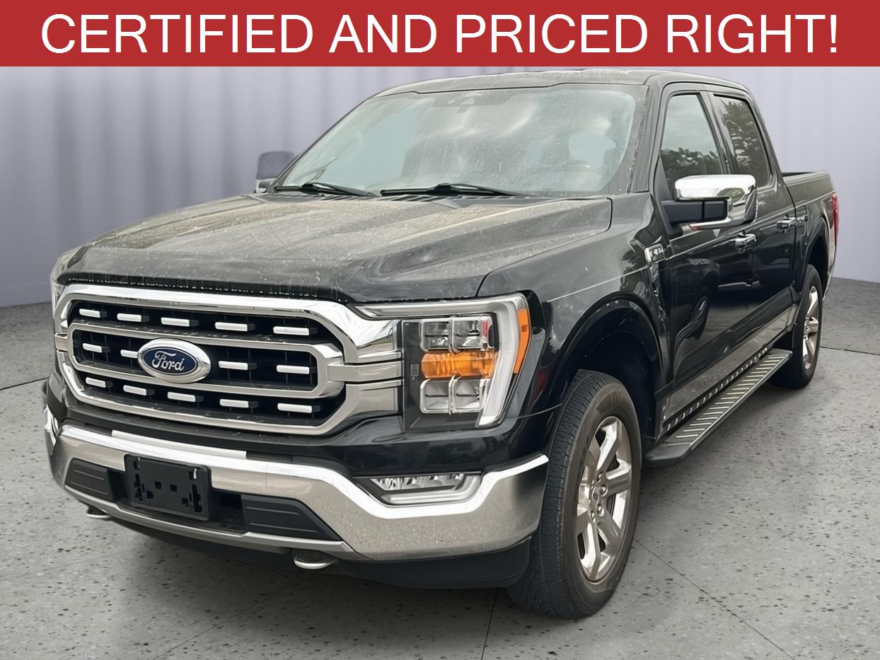 Agate Black 2021 Ford F-150 Pickup Truck Four-Wheel Drive Automatic