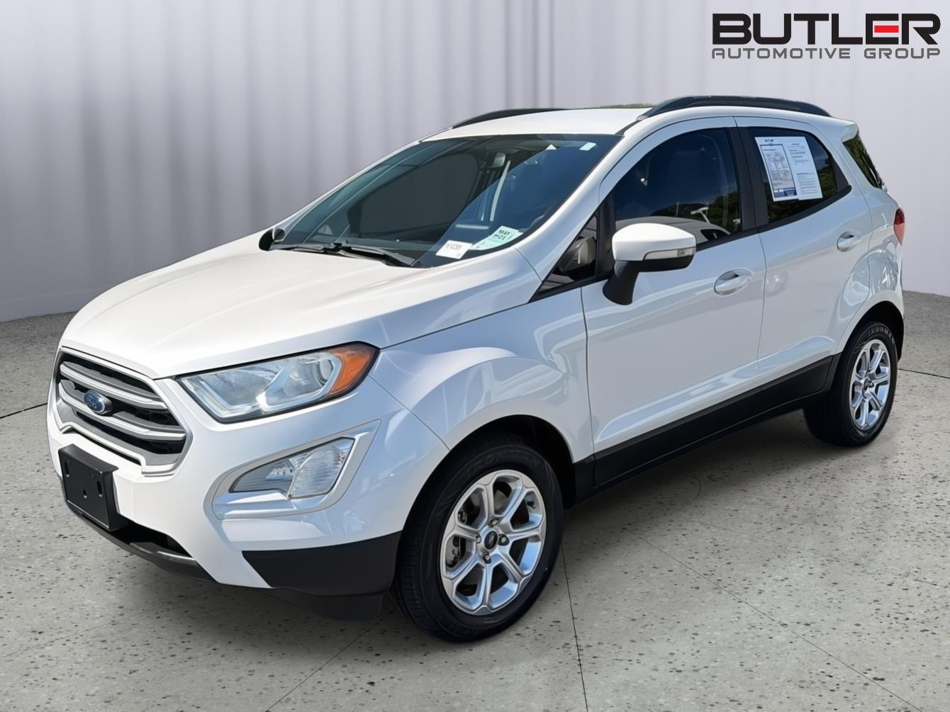 White Platinum Metallic Tri-Coat 2019 Ford EcoSport SE FWD SUV / Crossover Front-Wheel Drive 6-Speed Automatic