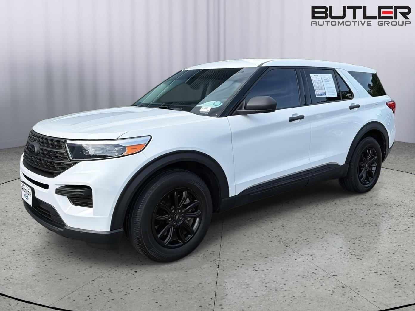 Oxford White 2020 Ford Explorer SUV / Crossover Rear-Wheel Drive Automatic