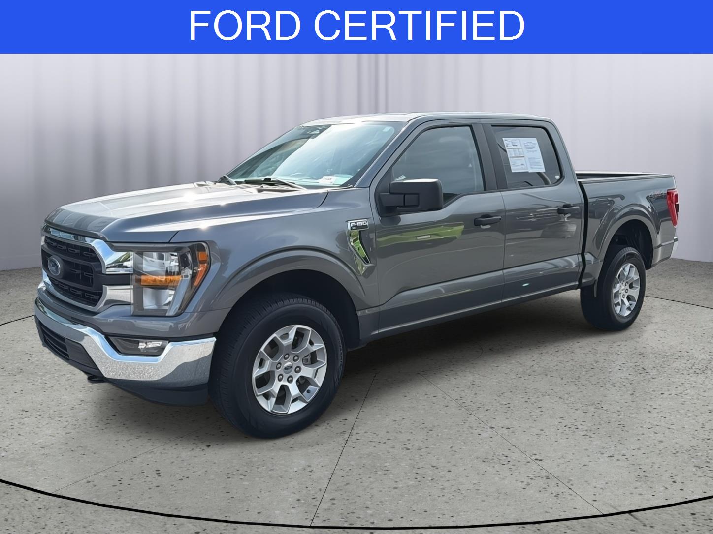 Carbonized Gray 2023 Ford F-150 Pickup Truck Four-Wheel Drive Automatic