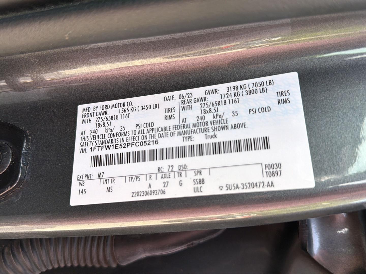Used 2023 Ford F-150 Truck