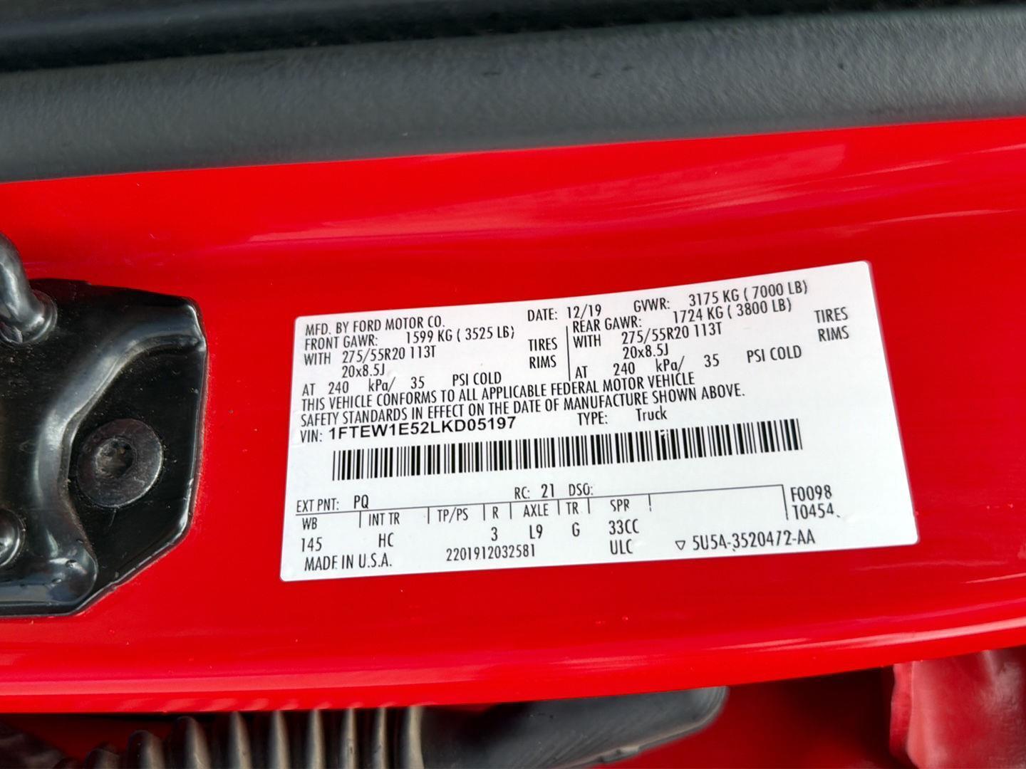 Used 2020 Ford F-150 Truck
