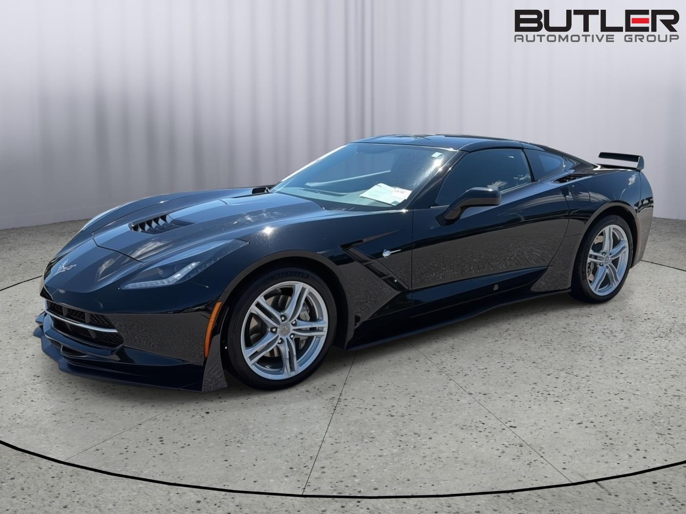 Black 2016 Chevrolet Corvette Coupe Rear-Wheel Drive 8-Speed Automatic