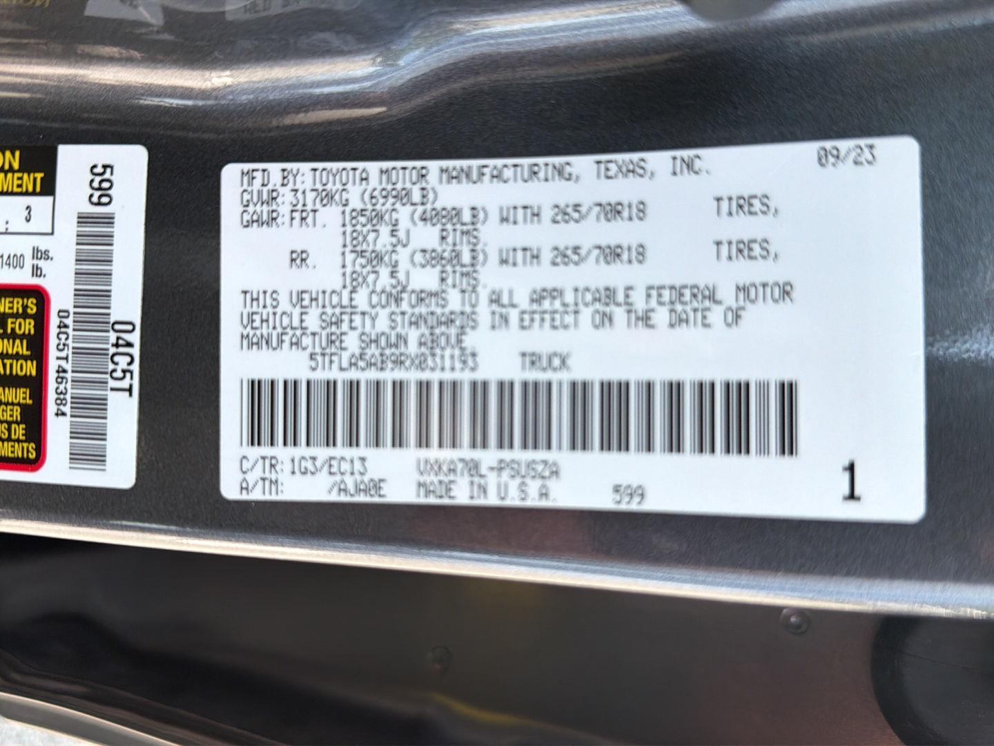 Used 2024 Toyota Tundra Truck