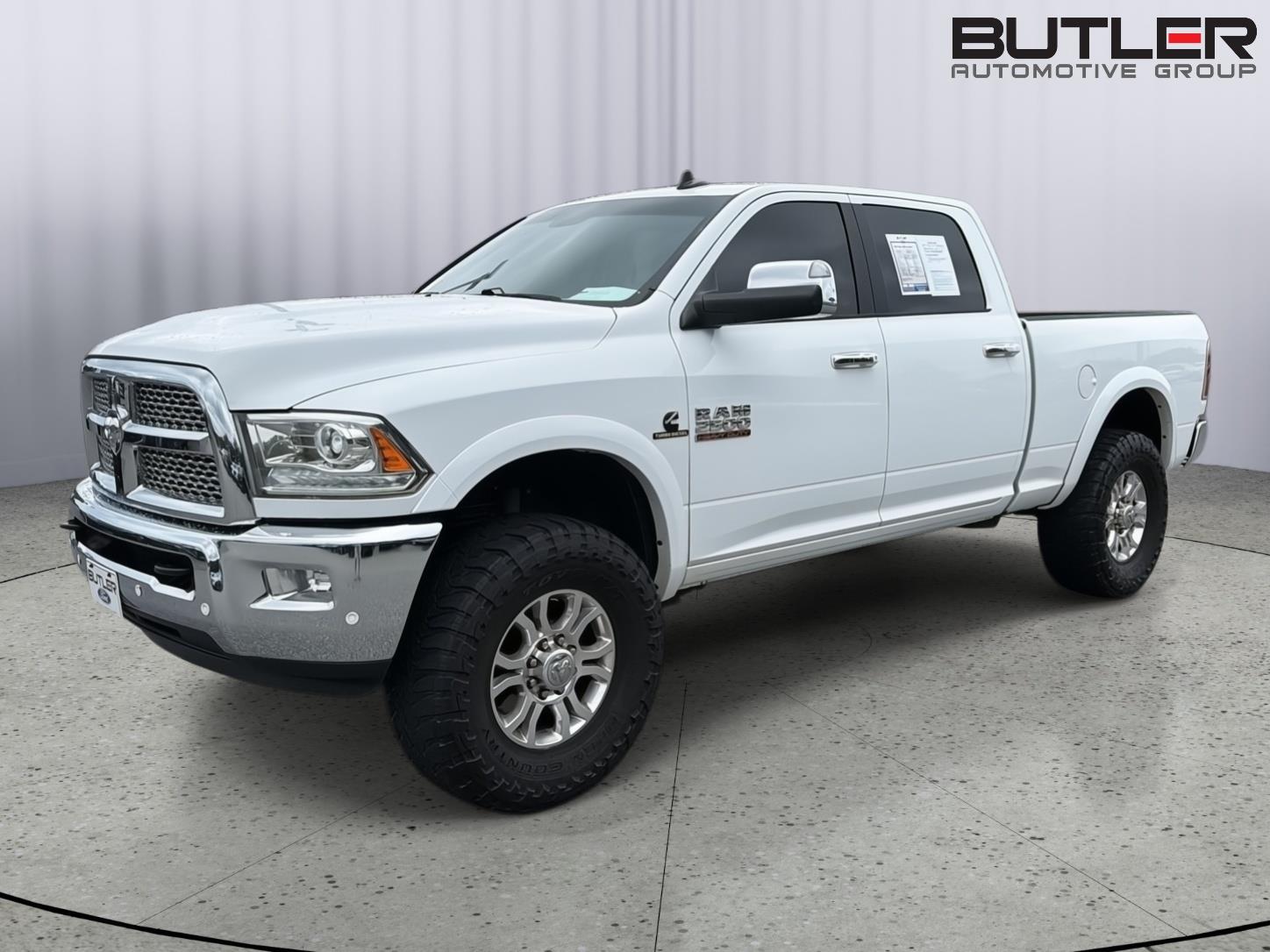 Bright White Clearcoat 2017 RAM 2500 Pickup Truck Four-Wheel Drive 6-Speed Automatic