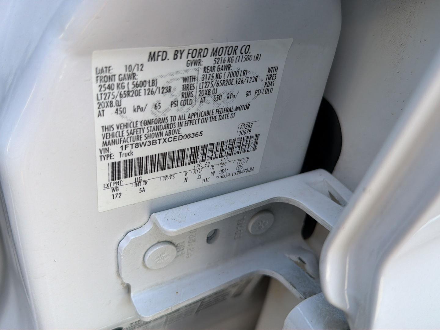 Used 2012 Ford Super Duty F-350 Truck