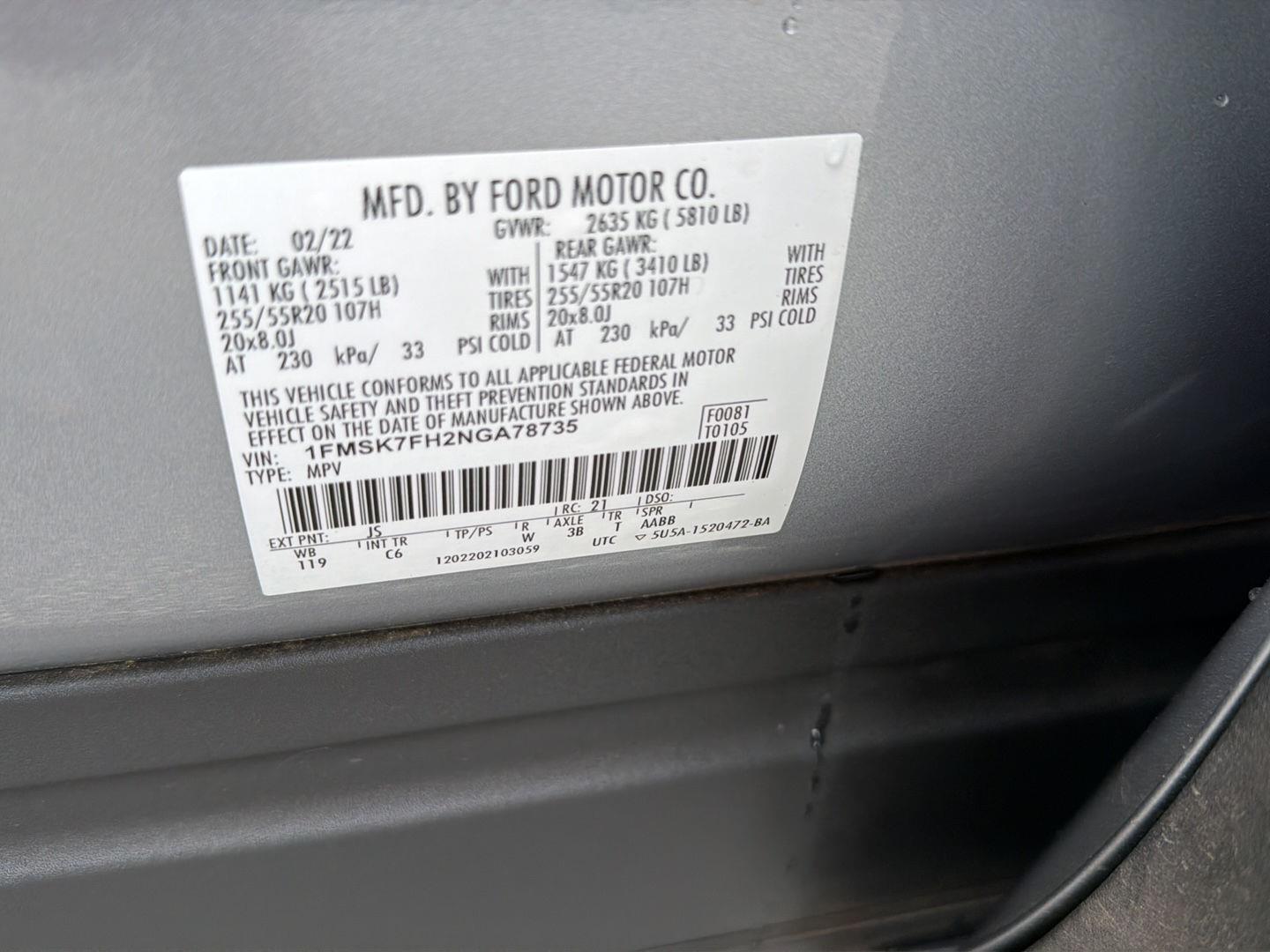 Used 2022 Ford Explorer SUV