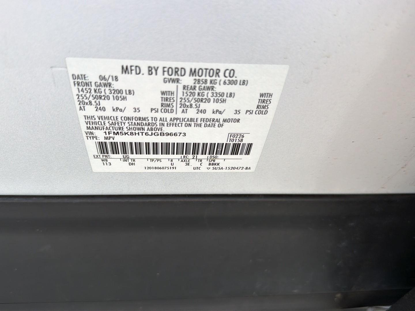 Used 2018 Ford Explorer SUV