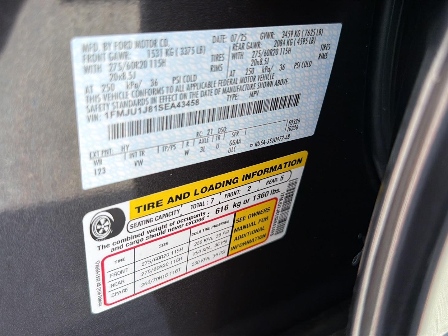 Used 2025 Ford Expedition SUV