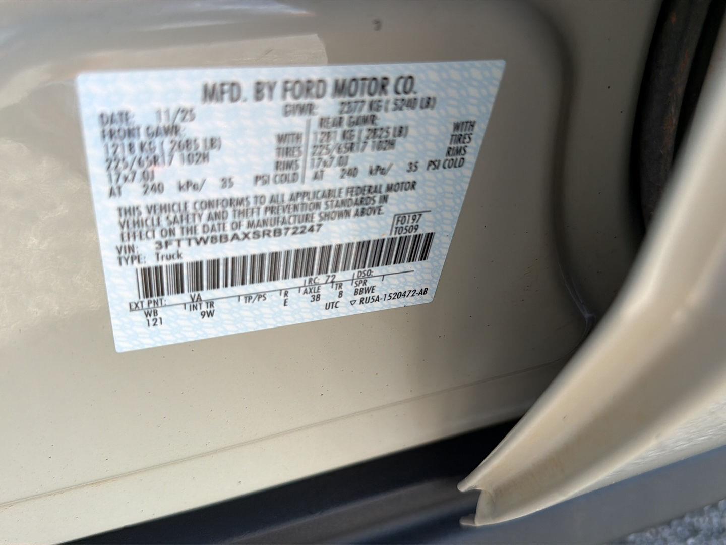 Used 2025 Ford Maverick Truck