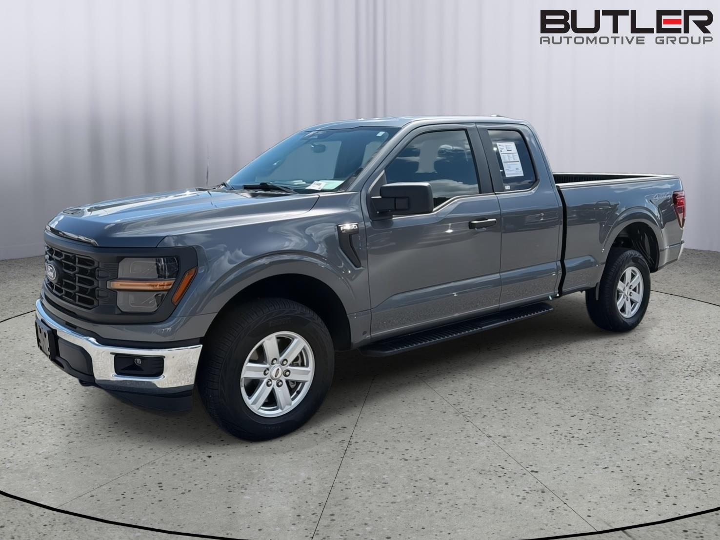 Carbonized Gray 2025 Ford F-150 Pickup Truck Four-Wheel Drive Automatic