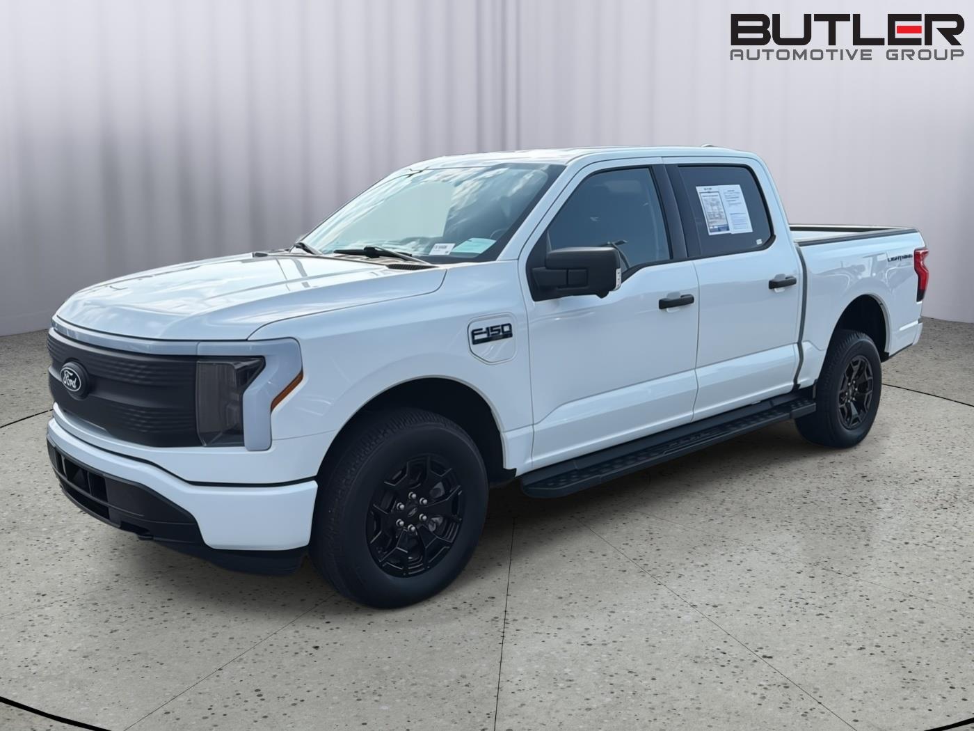 Oxford White 2025 Ford F-150 Lightning Pickup Truck All-Wheel Drive 1-Speed Dual Clutch