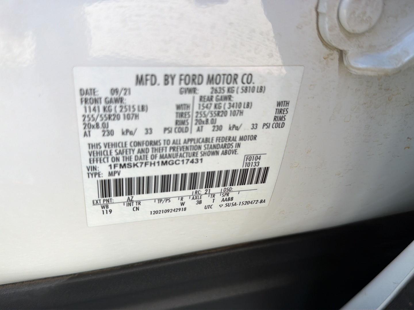 Used 2021 Ford Explorer SUV