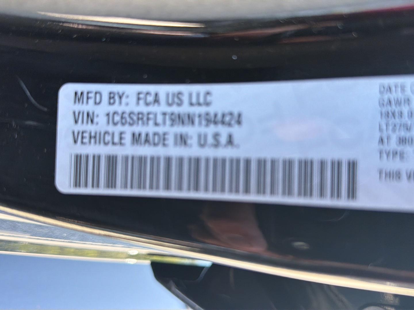 Used 2022 Ram 1500 Truck