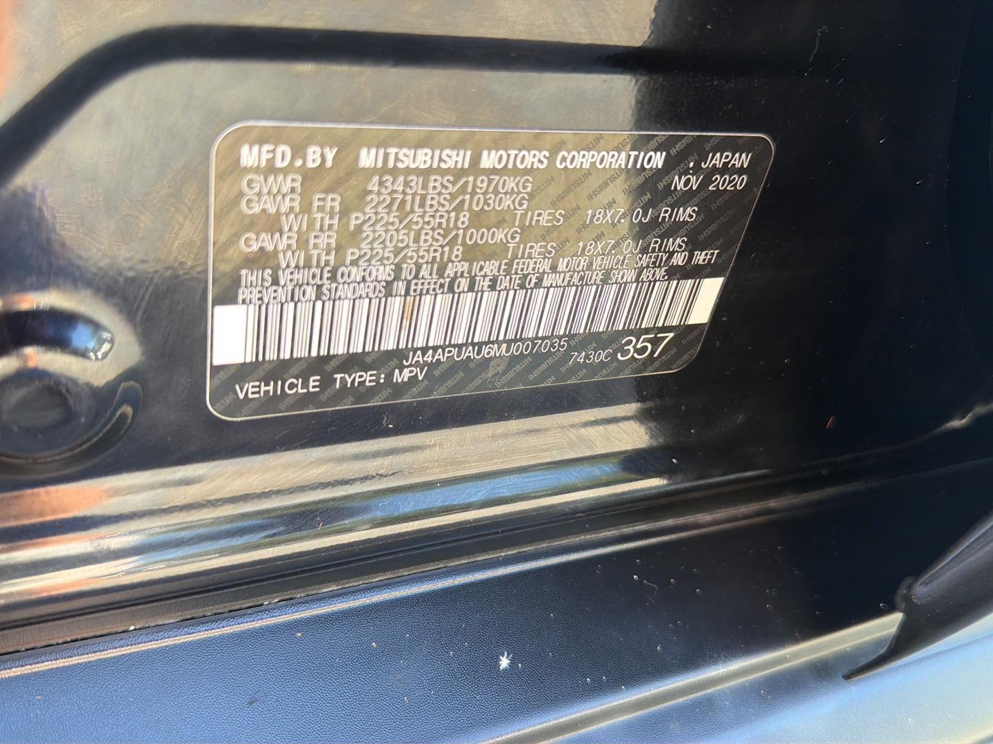 Used 2021 Mitsubishi Outlander Sport SUV