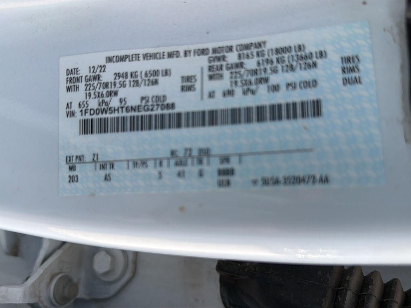 Used 2022 Ford Super Duty F-550 DRW Truck