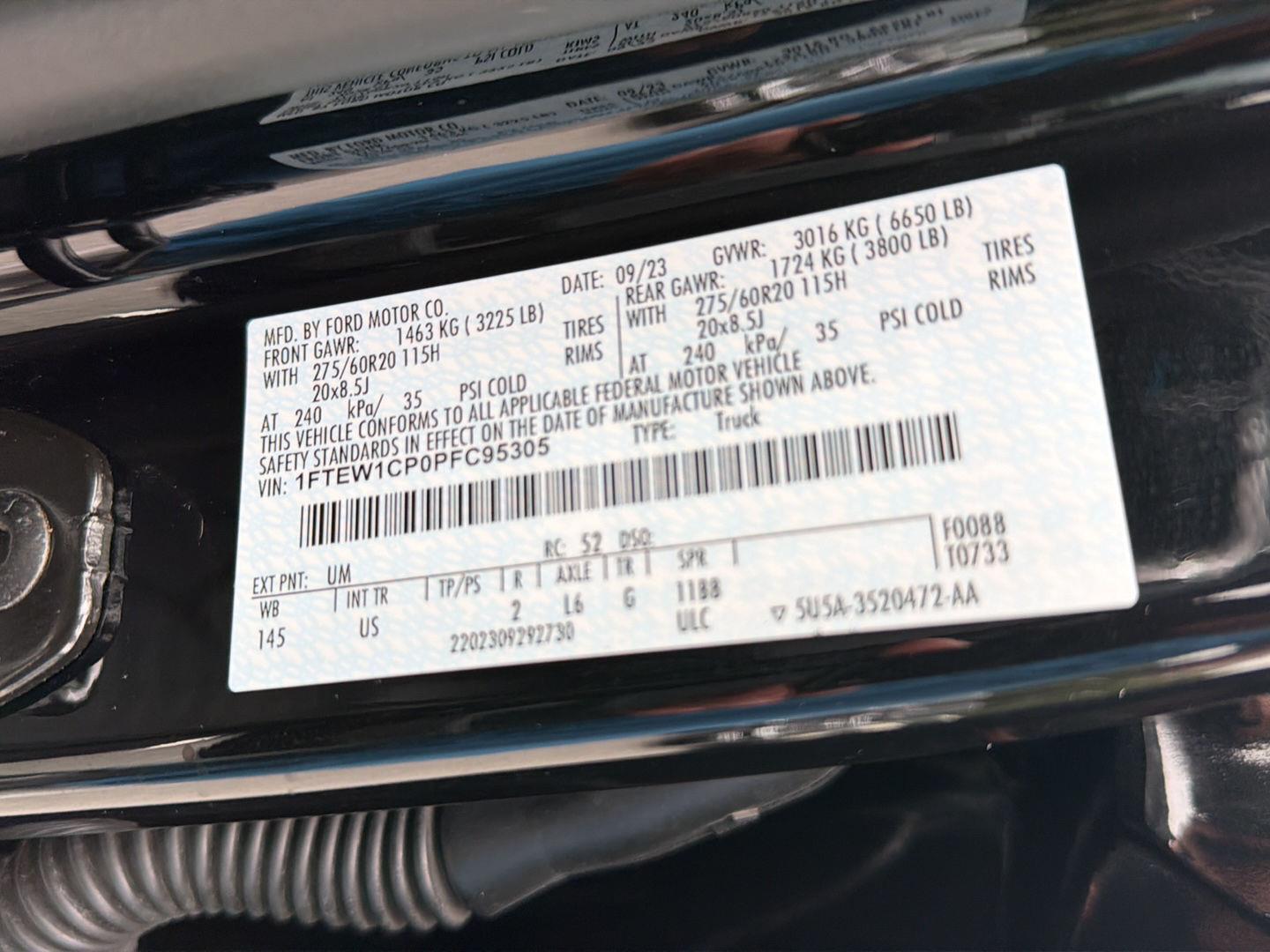 Used 2023 Ford F-150 Truck