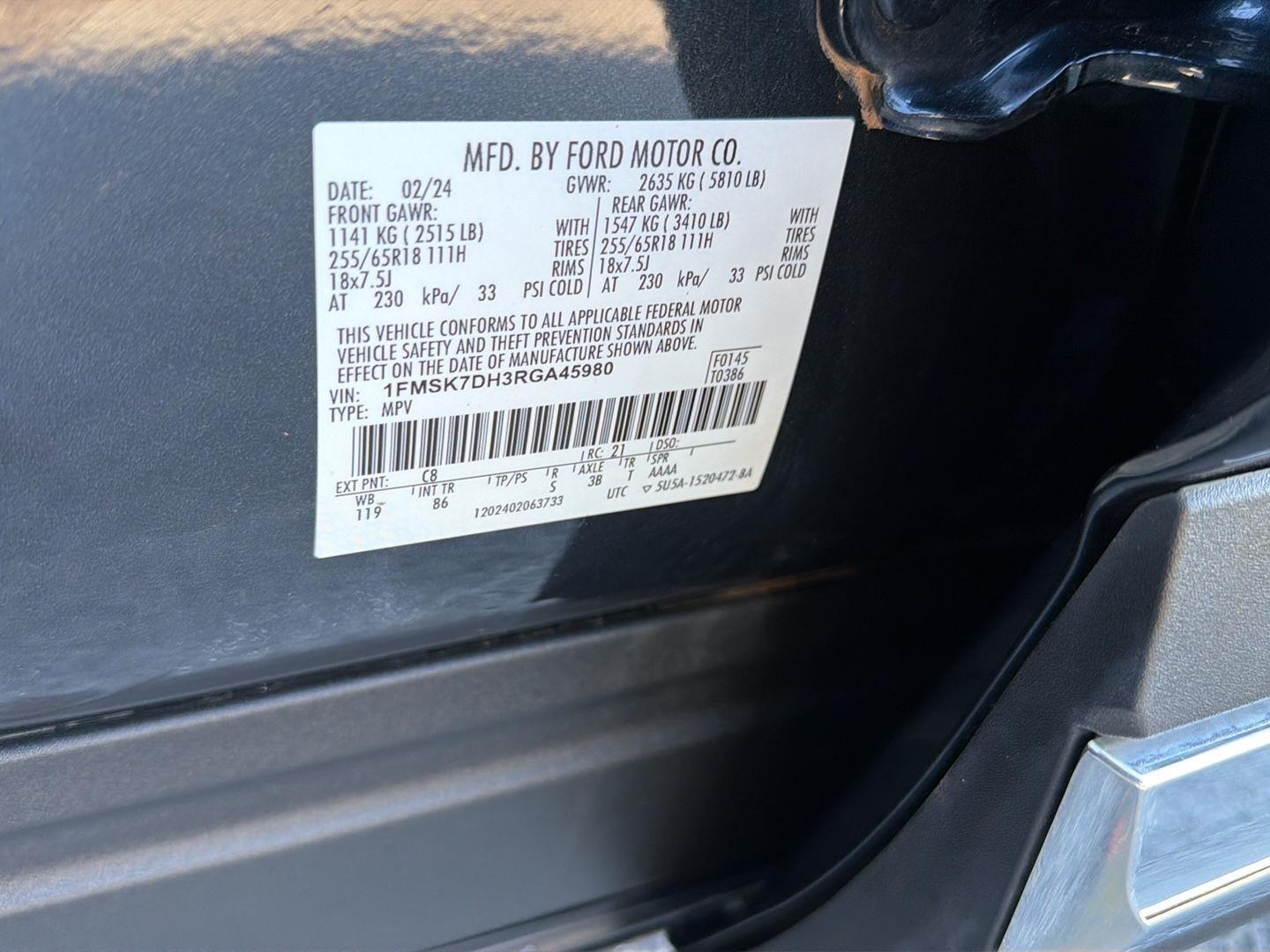 Used 2024 Ford Explorer SUV