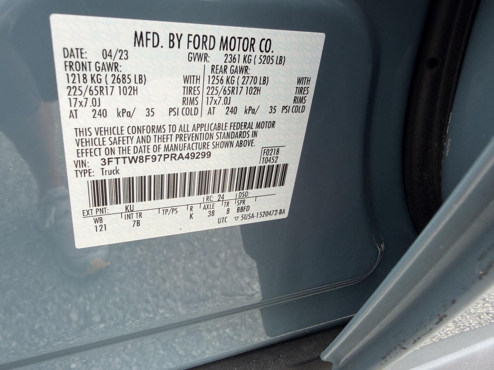 Used 2023 Ford Maverick Truck