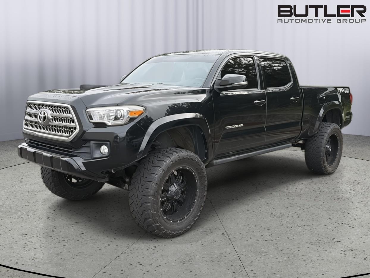 Black 2017 Toyota Tacoma Pickup Truck Four-Wheel Drive 6-Speed Automatic