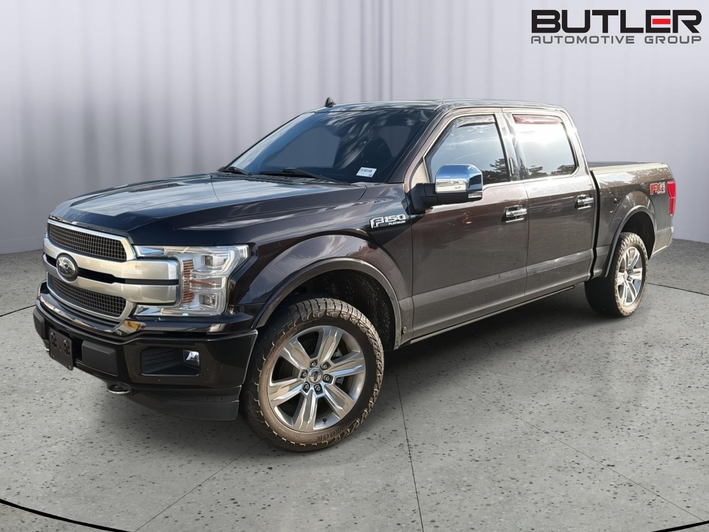 Magma Red 2018 Ford F-150 Pickup Truck Four-Wheel Drive Automatic