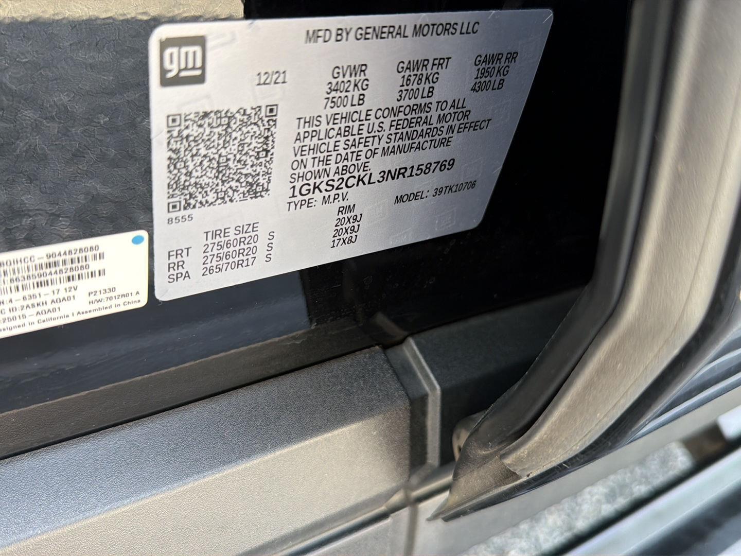 Used 2022 GMC Yukon SUV