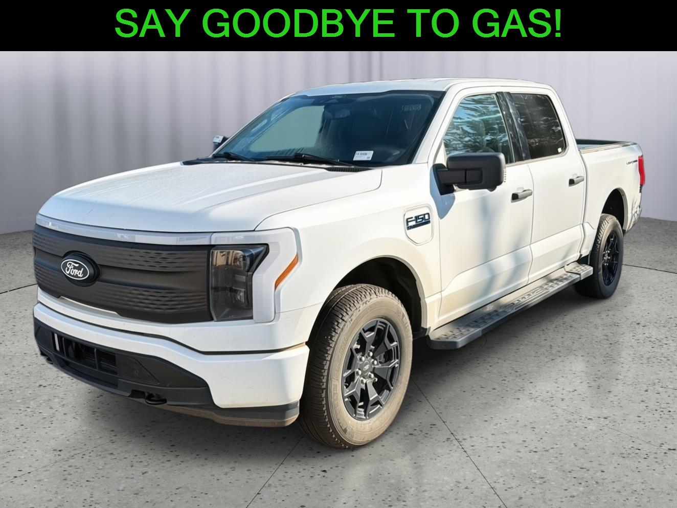 Oxford White 2025 Ford F-150 Lightning Pickup Truck All-Wheel Drive 1-Speed Dual Clutch