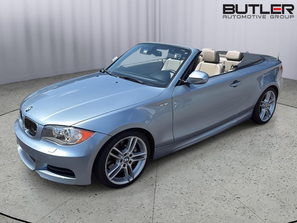 Deep Sea Blue Metallic 2010 BMW 1 Series Convertible Rear-Wheel Drive 6-Speed Manual