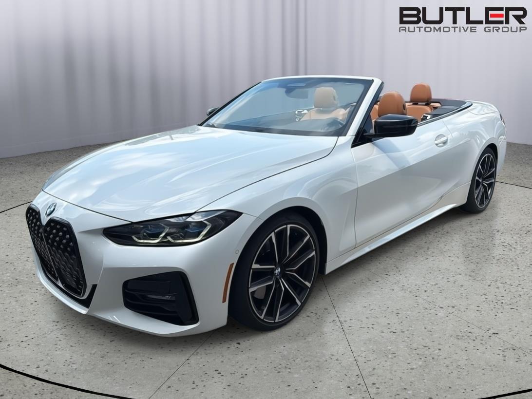 Mineral White Metallic 2023 BMW 4 Series Convertible Rear-Wheel Drive Automatic
