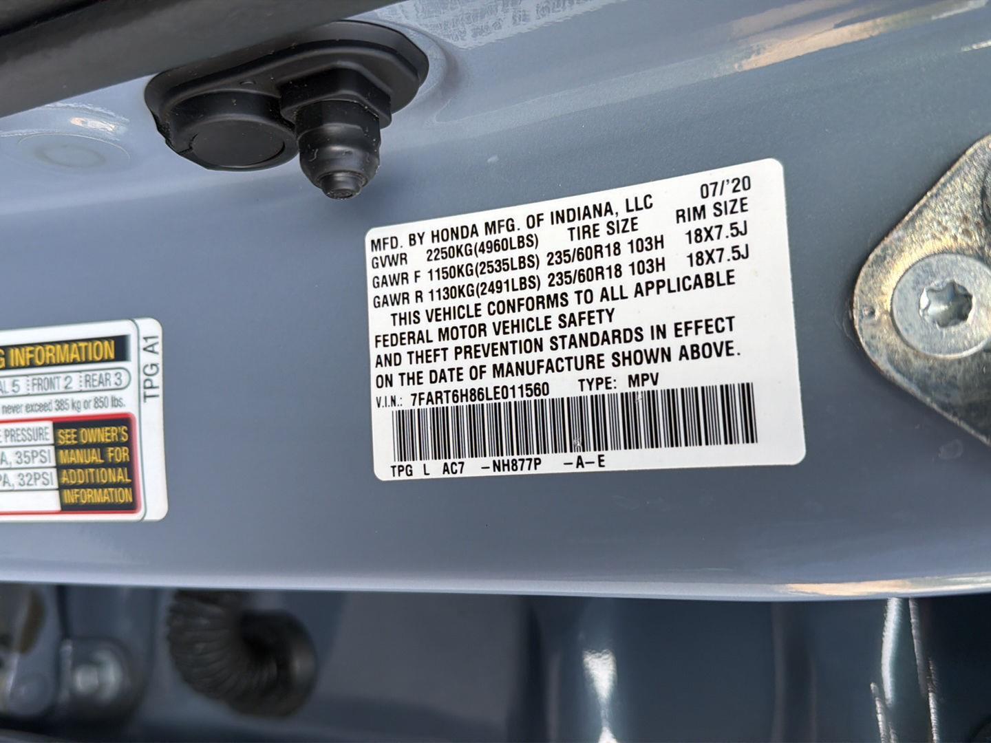 Used 2020 Honda CR-V Hybrid SUV