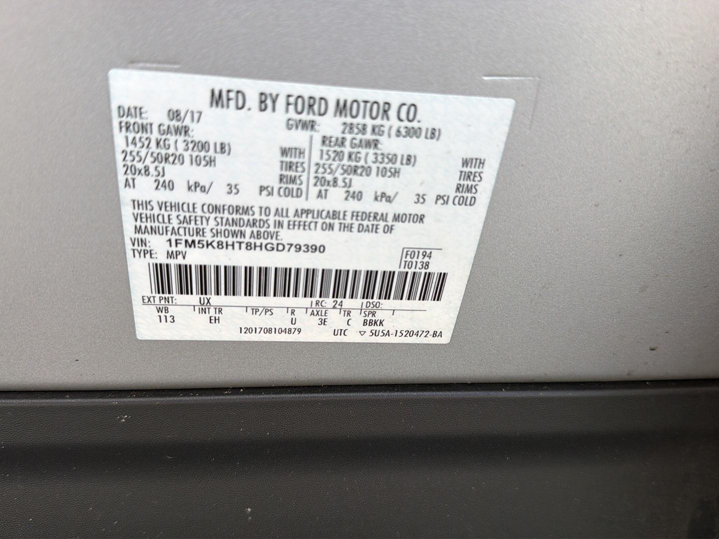 Used 2017 Ford Explorer SUV