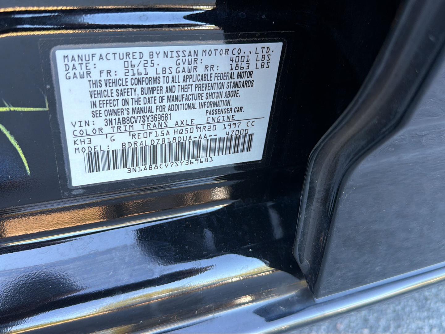 Used 2025 Nissan Sentra Sedan